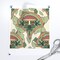 Art Nouveau Mushrooms Botanical Nature Olive Green Toadstool Vintage Inspired Cream Custom Removable Wallpaper by Spoonflower Peel & Stick Wallpaper 2FT Wide